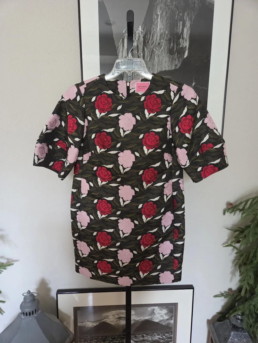Kate Spade Rose Garden Brocade Dress